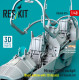 Reskit Rsu48-0376 1/48 Mirage 2000d Cockpit Basic Edition With 3d Decals For Kinetic Kit 3d Printed Reskit Rsu48-0376 1/48 Mirage 2000d Cockpit Basic Edition With 3d Decals For Kinetic Kit 3d Printed