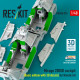 Reskit Rsu48-0376 1/48 Mirage 2000d Cockpit Basic Edition With 3d Decals For Kinetic Kit 3d Printed Reskit Rsu48-0376 1/48 Mirage 2000d Cockpit Basic Edition With 3d Decals For Kinetic Kit 3d Printed