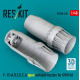 Reskit Rsu48-0450 1/48 F-15 A B C D E J Open Exhaust Nozzles For Gwh Kit 3d Printed Reskit Rsu48-0450 1/48 F-15 A B C D E J Open Exhaust Nozzles For Gwh Kit 3d Printed