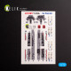 Kelik K72189 1/72 T-33a Shooting Star Interior 3d Decals For Platz Kit
