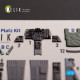 Kelik K72191 1/72 F-1 Support Fighter - Interior 3d Decals For Platz Kit