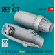 Reskit Rsu48-0451 1/48 F-15 A B C D E J Closed Exhaust Nozzles For Gwh Kit 3d Printed Reskit Rsu48-0451 1/48 F-15 A B C D E J Closed Exhaust Nozzles For Gwh Kit 3d Printed
