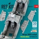 Reskit Rsu48-0461 1/48 Mirage 2000d Cockpit Detailed Edition For Kinetic Kit 3d Printed Reskit Rsu48-0461 1/48 Mirage 2000d Cockpit Detailed Edition For Kinetic Kit 3d Printed