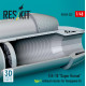 Reskit Rsu48-0522 1/48 F/A-18 Super Hornet Type 1 Exhaust Nozzles For Hasegawa Kit 3d Printed Reskit Rsu48-0522 1/48 F/A-18 Super Hornet Type 1 Exhaust Nozzles For Hasegawa Kit 3d Printed