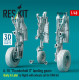 Reskit Rsu48-0540 1/48 A-10 Thunderbolt 2 Landing Gears Early Late In Flight With Wheels Set For Gwh Kit 3d Printed Reskit Rsu48-0540 1/48 A-10 Thunderbolt 2 Landing Gears Early Late In Flight With Wheels Set For Gwh Kit 3d Printed