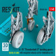 Reskit Rsu48-0544 1/48 A-10 Thunderbolt 2 Landing Gears Early Late With Weighted Wheels Set For Hobbyboss Kit Metal 3d Printed Reskit Rsu48-0544 1/48 A-10 Thunderbolt 2 Landing Gears Early Late With Weighted Wheels Set For Hobbyboss Kit Metal 3d Printed