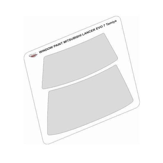 Mf-zone Sz07 1/24 Window Masks For Mitsubishi Lancer Evo 7 For Tamiya