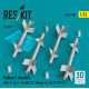 Reskit Rs32-0509 1/32 Python 3 Missiles 4 Pcs Kfir F-15 F-16 Mig-21 Mirage F1 Jf-17 Fc-1 3d Printed Reskit Rs32-0509 1/32 Python 3 Missiles 4 Pcs Kfir F-15 F-16 Mig-21 Mirage F1 Jf-17 Fc-1 3d Printed