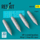 Reskit Rs32-0531 1/32 Lrf-4 Rocket Launchers 4pcs Mirage F1 Mirage 2000 Jaguar 3d Printed Reskit Rs32-0531 1/32 Lrf-4 Rocket Launchers 4pcs Mirage F1 Mirage 2000 Jaguar 3d Printed