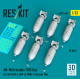 Reskit Rs32-0545 1/32 An-m64 Bombs 500 Lbs For All Usaf Raf Of Ww2 Korean War 6 Pcs 3d Printed Reskit Rs32-0545 1/32 An-m64 Bombs 500 Lbs For All Usaf Raf Of Ww2 Korean War 6 Pcs 3d Printed