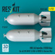 Reskit Rs32-0548 1/32 Mk36 Bombs 1000 Lbs For All Us Navy Raf Of Ww2 Korean War 2 Pcs 3d Printed Reskit Rs32-0548 1/32 Mk36 Bombs 1000 Lbs For All Us Navy Raf Of Ww2 Korean War 2 Pcs 3d Printed