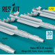 Reskit Rs32-0549 1/32 Matra Mica-ir Missiles 4 Pcs Mirage 2000 Rafale Gripen, Eurofighter 3d Printed Reskit Rs32-0549 1/32 Matra Mica-ir Missiles 4 Pcs Mirage 2000 Rafale Gripen, Eurofighter 3d Printed