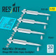Reskit Rs32-0550 1/32 Matra Mica-em Missiles 4 Pcs Mirage 2000 Rafale Gripen Eurofighter 3d Printed Reskit Rs32-0550 1/32 Matra Mica-em Missiles 4 Pcs Mirage 2000 Rafale Gripen Eurofighter 3d Printed