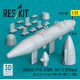 Reskit Rs32-0560 1/32 An/Alq-71v-2 Qrc-161-1 Ecm Pod 1pcs A-4 A-7 F-4 F-100 Rf-101c F-105 3d Printed Reskit Rs32-0560 1/32 An/Alq-71v-2 Qrc-161-1 Ecm Pod 1pcs A-4 A-7 F-4 F-100 Rf-101c F-105 3d Printed