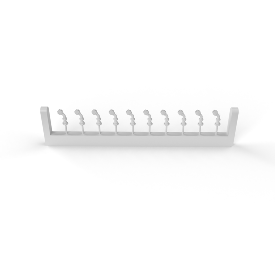Mf-zone P34 1/24 Hose Connectors 45 / 0.5 Mm 10 Pcs 3d Print