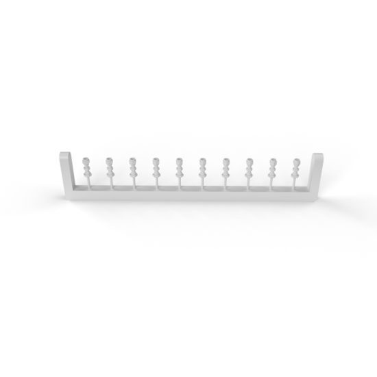 Mf-zone P37 1/24 Hose Connectors 90 / 0.5 Mm 10 Pcs 3d Print