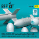 Reskit Rs32-0564 1/32 Egbu-15 Blu-109 Warhead Bombs 2 Pcs With An/Axq-14 Data Link Pod 1 Pcs F-4 F-15e F-16i F-111 B-52 3d Printed Reskit Rs32-0564 1/32 Egbu-15 Blu-109 Warhead Bombs 2 Pcs With An/Axq-14 Data Link Pod 1 Pcs F-4 F-15e F-16i F-111 B-52 3d Printed