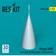Reskit Rsu32-0147 1/32 Mirage 2000c Nose Cone For Kitty Hawk / Zimimodel Kit 3d Printed