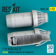 Reskit Rsu32-0152 1/32 F-15 A B C D E J Closed Exhaust Nozzles For Tamiya Kit 3d Printed Reskit Rsu32-0152 1/32 F-15 A B C D E J Closed Exhaust Nozzles For Tamiya Kit 3d Printed