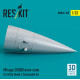 Reskit Rsu32-0165 1/32 Mirage 2000d Nose Cone For Kitty Hawk / Zimimodel Kit 3d Printed Reskit Rsu32-0165 1/32 Mirage 2000d Nose Cone For Kitty Hawk / Zimimodel Kit 3d Printed