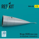 Reskit Rsu32-0206 1/32 Mirage 2000n Nose Cone For Kitty Hawk / Zimimodel Kit 3d Printed Reskit Rsu32-0206 1/32 Mirage 2000n Nose Cone For Kitty Hawk / Zimimodel Kit 3d Printed