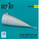 Reskit Rsu32-0233 1/32 Mirage 2000b Nose Cone For Kitty Hawk / Zimimodel Kit 3d Printed Reskit Rsu32-0233 1/32 Mirage 2000b Nose Cone For Kitty Hawk / Zimimodel Kit 3d Printed