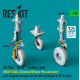 Reskit Rsu35-0076 1/35 Ch-54a Tarhe Landing Gear Heavy Load Universal Military Pod And Other With Weighted Wheels Set For Icm Kit Metal 3d Printed Reskit Rsu35-0076 1/35 Ch-54a Tarhe Landing Gear Heavy Load Universal Military Pod And Other With Weighted Wheels Set For Icm Kit Metal 3d Printed
