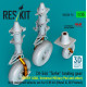 Reskit Rsu35-0076 1/35 Ch-54a Tarhe Landing Gear Heavy Load Universal Military Pod And Other With Weighted Wheels Set For Icm Kit Metal 3d Printed Reskit Rsu35-0076 1/35 Ch-54a Tarhe Landing Gear Heavy Load Universal Military Pod And Other With Weighted Wheels Set For Icm Kit Metal 3d Printed