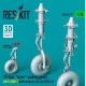Reskit Rsu35-0077 1/35 Ch-54a Tarhe Landing Gear In Flight With Wheels Set For Icm Kit 3d Printed Reskit Rsu35-0077 1/35 Ch-54a Tarhe Landing Gear In Flight With Wheels Set For Icm Kit 3d Printed