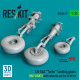 Reskit Rsu35-0077 1/35 Ch-54a Tarhe Landing Gear In Flight With Wheels Set For Icm Kit 3d Printed Reskit Rsu35-0077 1/35 Ch-54a Tarhe Landing Gear In Flight With Wheels Set For Icm Kit 3d Printed