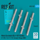 Reskit Rs72-0507 1/72 Matra Durandal Blu-107 Bombs 4pcs F-15e F-16 F-111e Tornado Mirage 2000 3d Printed