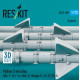 Reskit Rs72-0509 1/72 Python 3 Missiles 4 Pcs Kfir F-15 F-16 Mig-21 Mirage F 1 Jf-17 Fc-1 3d Printed Reskit Rs72-0509 1/72 Python 3 Missiles 4 Pcs Kfir F-15 F-16 Mig-21 Mirage F 1 Jf-17 Fc-1 3d Printed