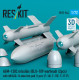 Reskit Rs72-0544 1/72 Agm-130c Missiles Blu-109 Warhead 2 Pcs With An/Axq-14 Data Link Pod 1 Pcs F-16i F-15e F-111f 3d Printed Reskit Rs72-0544 1/72 Agm-130c Missiles Blu-109 Warhead 2 Pcs With An/Axq-14 Data Link Pod 1 Pcs F-16i F-15e F-111f 3d Printed