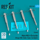 Reskit Rs72-0549 1/72 Matra Mica-ir Missiles 4 Pcs Mirage 2000 Rafale Gripen Eurofighter 3d Printed Reskit Rs72-0549 1/72 Matra Mica-ir Missiles 4 Pcs Mirage 2000 Rafale Gripen Eurofighter 3d Printed