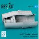 Reskit Rsu72-0119 1/72 Su-27 Flanker Exhaust Nozzles For Trumpeter Kit 3d Printed Reskit Rsu72-0119 1/72 Su-27 Flanker Exhaust Nozzles For Trumpeter Kit 3d Printed