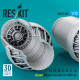 Reskit Rsu72-0304 1/72 F-15 A B C D E J Closed Exhaust Nozzles For Gwh Kit 3d Printed