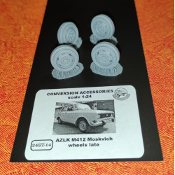 Start-43 St14 1/24 Azlk M412 Moskvich Wheels Late
