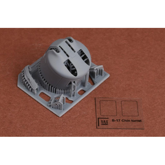 Sbs 48097 1/48 B-17g Chin Turret For Hk Models Kit Sbs 48097 1/48 B-17g Chin Turret For Hk Models Kit