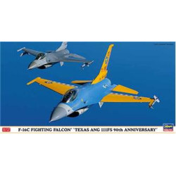 F-16C Fighting Falcon Texas Ang 111FS 90th Anniversary 1/48 Hasegawa 09811