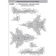 Foxbot 72-062 1/72 Decals Stencils For Mikoyan Mig-29 9-12 9-13 9-51 Foxbot 72-062 1/72 Decals Stencils For Mikoyan Mig-29 9-12 9-13 9-51