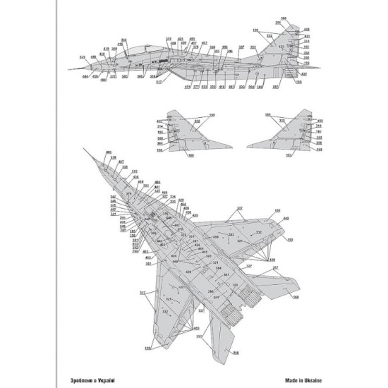Foxbot 72-062 1/72 Decals Stencils For Mikoyan Mig-29 9-12 9-13 9-51 Foxbot 72-062 1/72 Decals Stencils For Mikoyan Mig-29 9-12 9-13 9-51