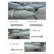 Foxbot 32-038 1/32 Decals Stencils For S-25 Rockets With Death Wishes Ukrainian Air Forces Foxbot 32-038 1/32 Decals Stencils For S-25 Rockets With Death Wishes Ukrainian Air Forces