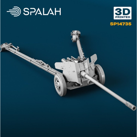 Spalah 14735 1/35 Scale Model Mt-12 Rapira Resin Model Spalah 14735 1/35 Scale Model Mt-12 Rapira Resin Model