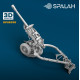 Spalah 25335 1/35 Scale Model Howitzer M119a2 Resin Model Spalah 25335 1/35 Scale Model Howitzer M119a2 Resin Model