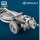 Spalah 25335 1/35 Scale Model Howitzer M119a2 Resin Model Spalah 25335 1/35 Scale Model Howitzer M119a2 Resin Model