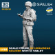 Spalah 25535 1/35 Figure Ukrainian Soldier With A Tablet 3d Printing