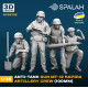 Spalah 25735 1/35 Set Of Figures Anti-tank Gun Mt-12 Rapira Artillery Crew Spalah 25735 1/35 Set Of Figures Anti-tank Gun Mt-12 Rapira Artillery Crew