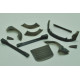 Diolex Dp24003 1/24 3d Print Clinched Flares 2015 Mustang Body Kit Transkit For Tamiya Diolex Dp24003 1/24 3d Print Clinched Flares 2015 Mustang Body Kit Transkit For Tamiya