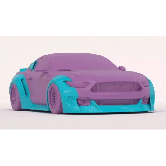 Diolex Dp24003 1/24 3d Print Clinched Flares 2015 Mustang Body Kit Transkit For Tamiya Diolex Dp24003 1/24 3d Print Clinched Flares 2015 Mustang Body Kit Transkit For Tamiya