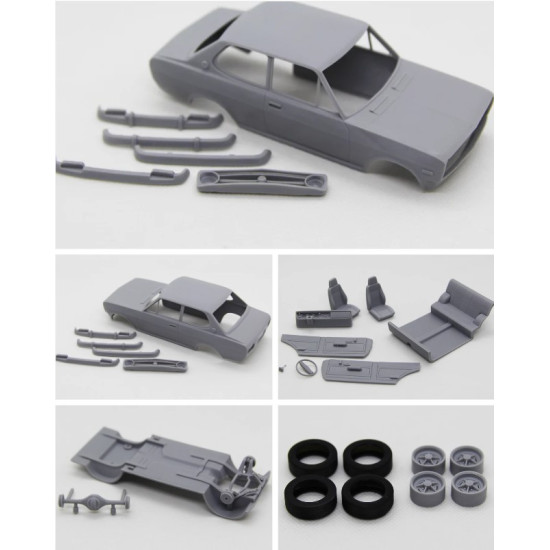 Diolex Dp24005 1/24 3d Print Not Cast Kit Datsun 1200 Deluxe 159mm Resin Kit Diolex Dp24005 1/24 3d Print Not Cast Kit Datsun 1200 Deluxe 159mm Resin Kit